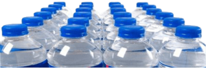 Bottiglie dell'acqua minerale