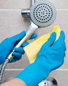 pulire soffione doccia